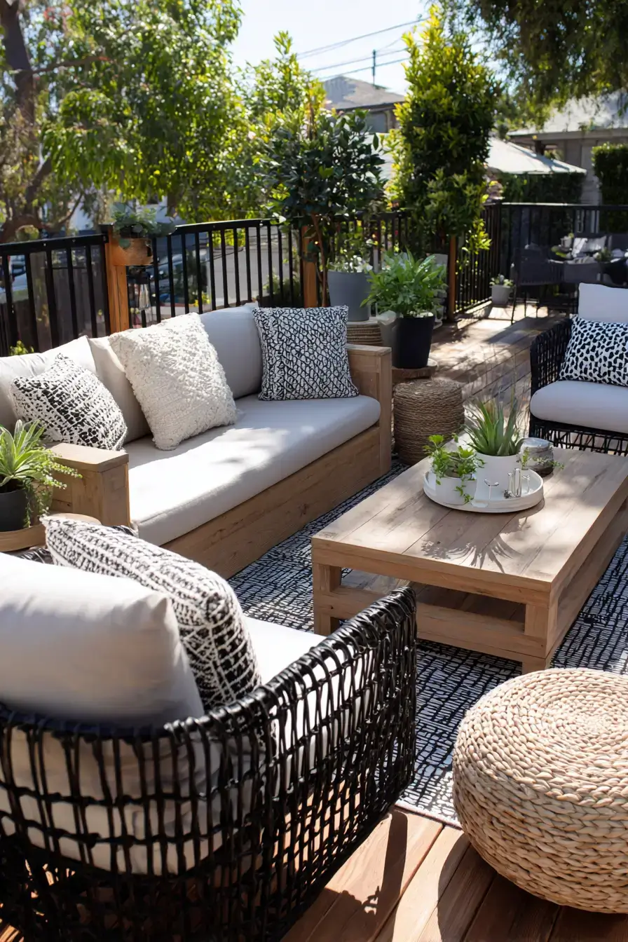 29 Backyard Decor Ideas for a Wooden Deck