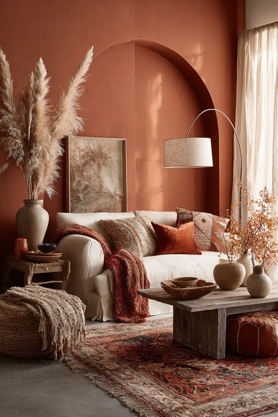 29 Warm Boho Living Room Ideas That Skip the Clichés