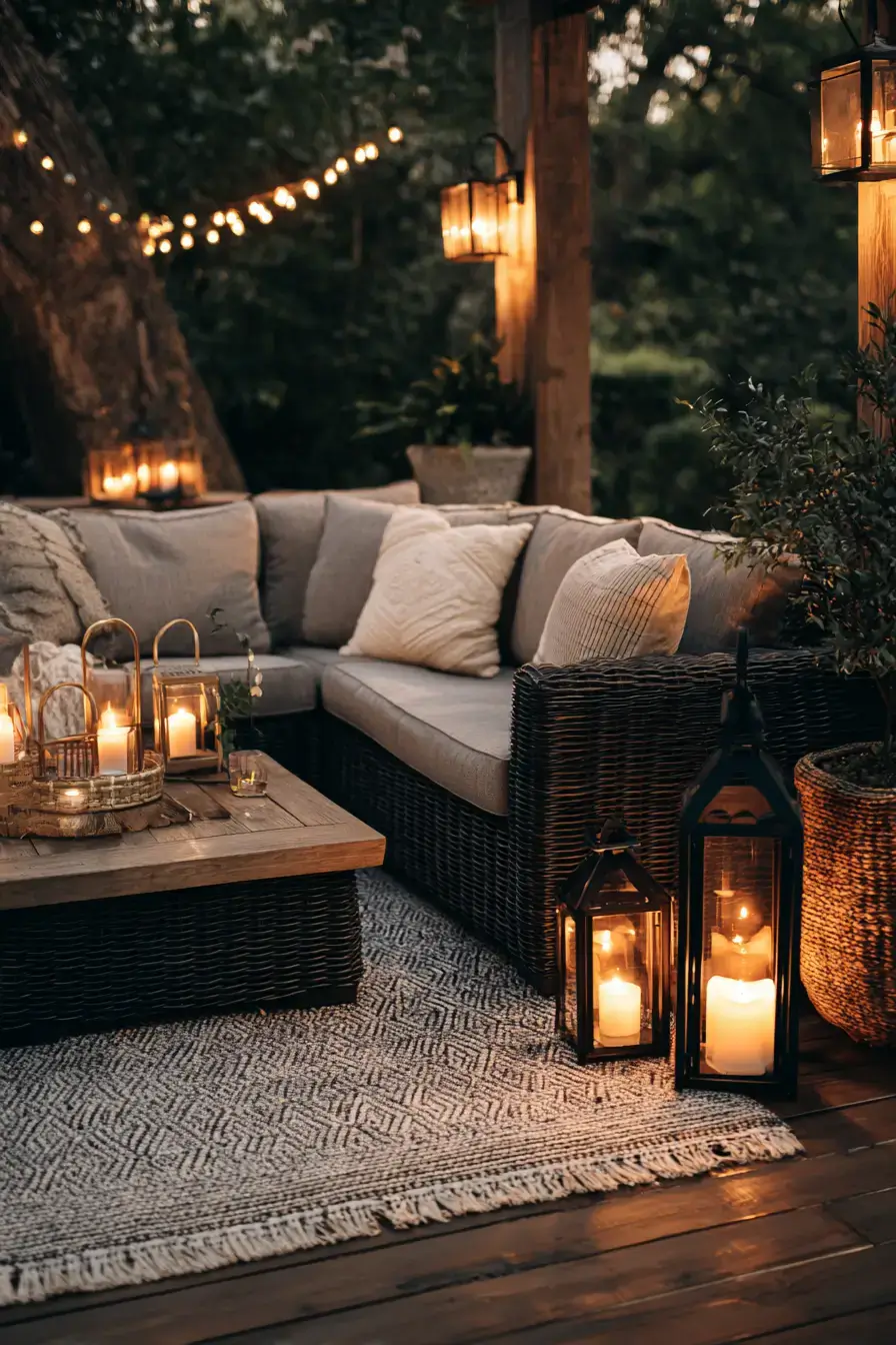 29 Backyard Decor Ideas for a Wooden Deck