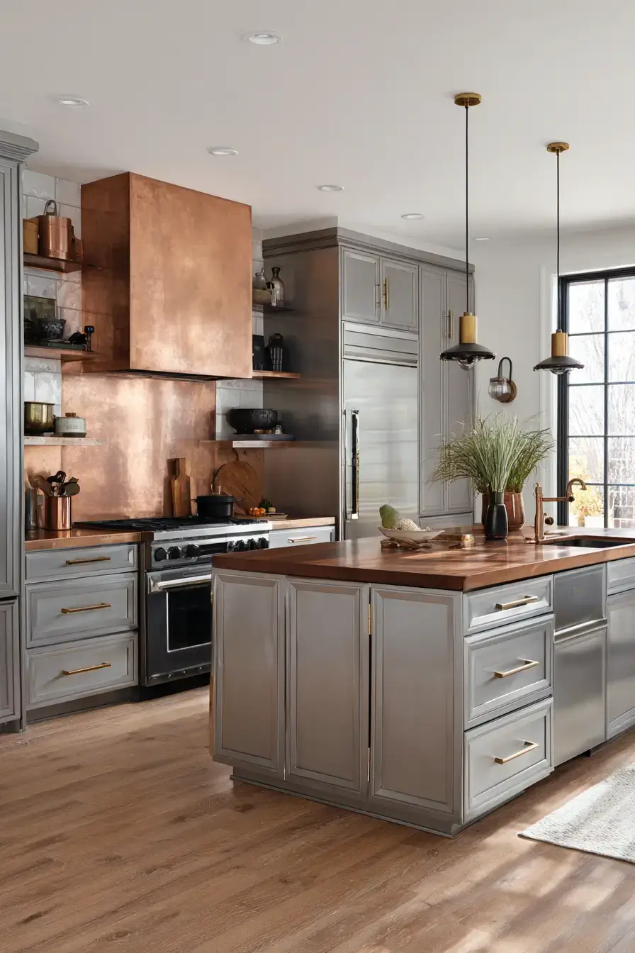29 Aluminium Kitchen Cabinets Ideas for a Practical Modern Space