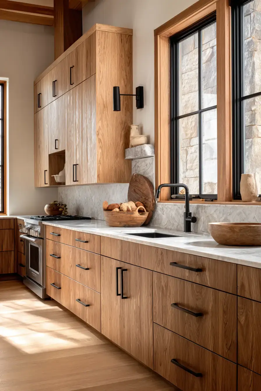 29 Two Toned Kitchen Cabinets Ideas with a Charcoal Base