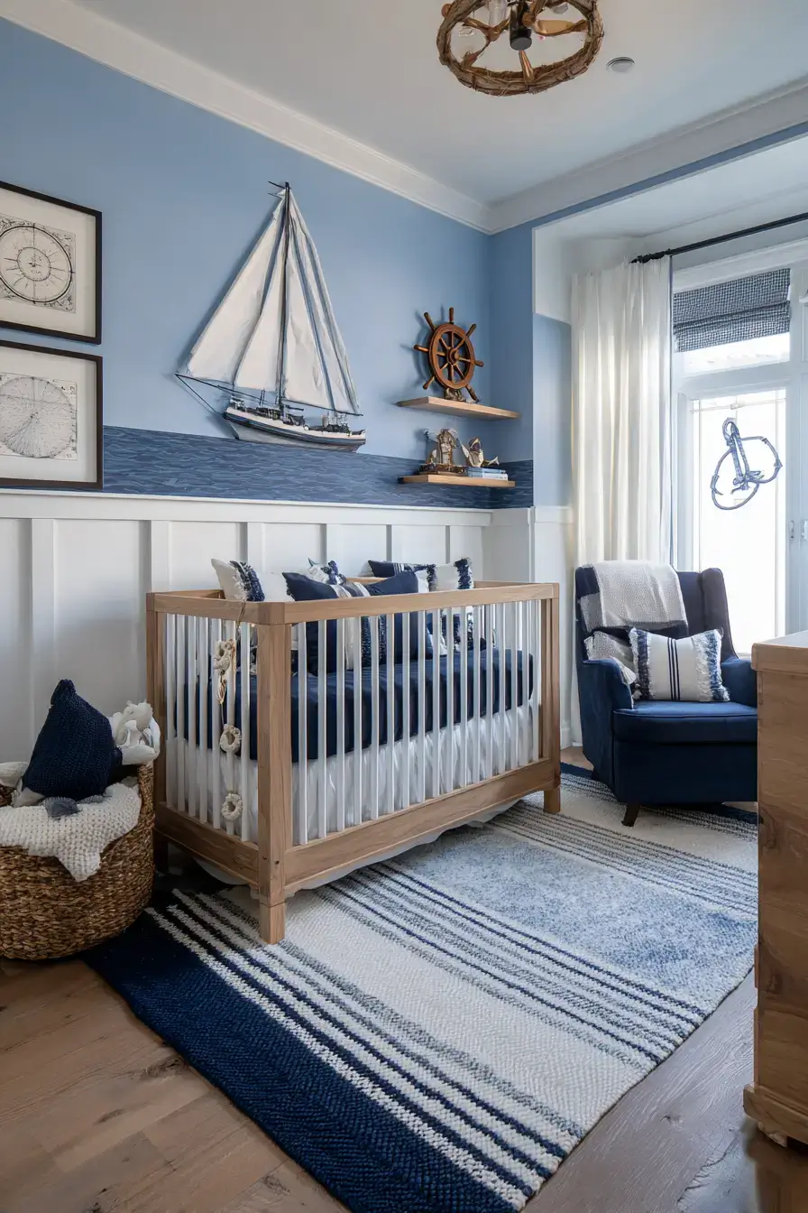 29 Ocean Themed Nursery Ideas for a Calm, Soothing Room