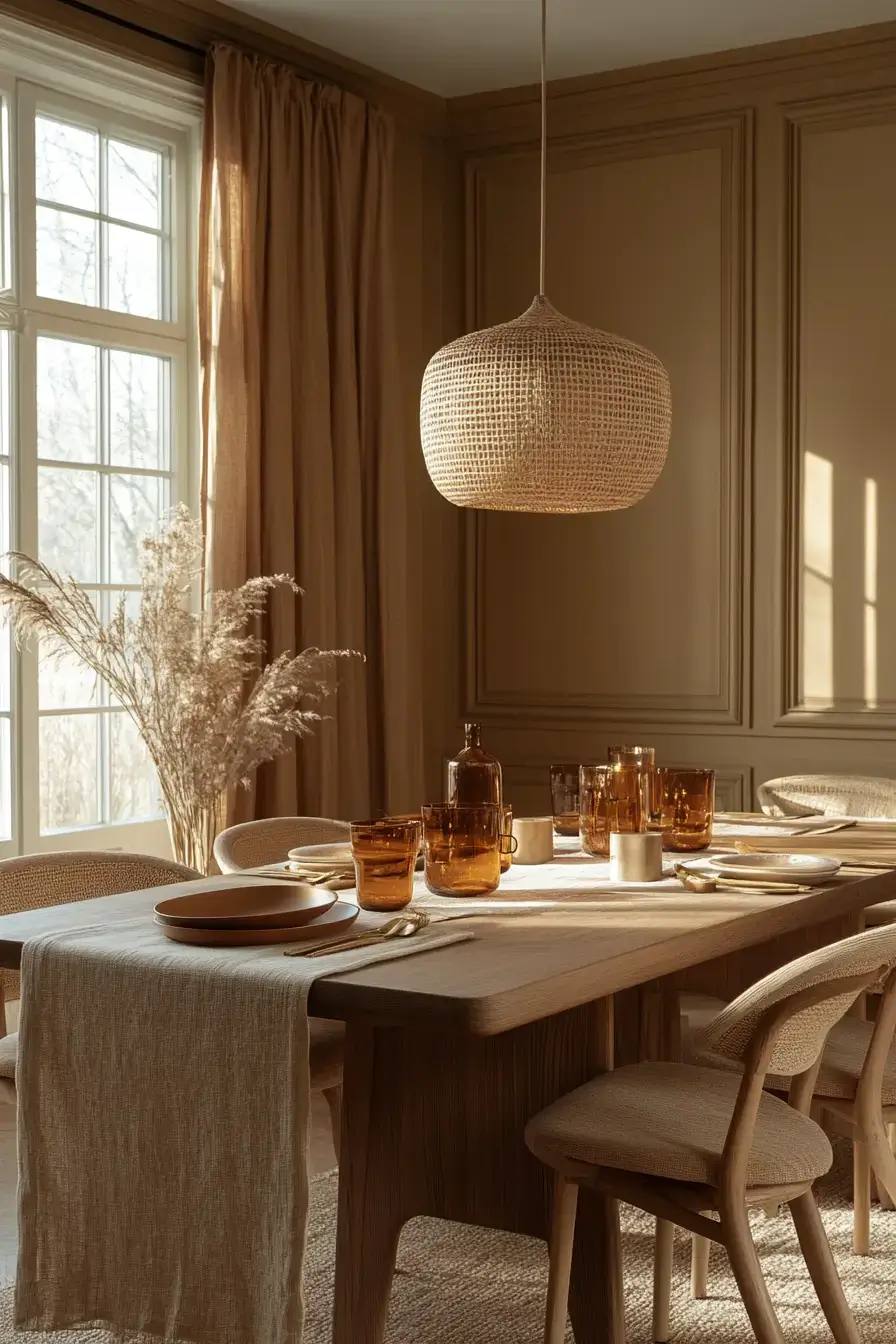 29 Warm Dining Room Ideas for a Table People Linger At