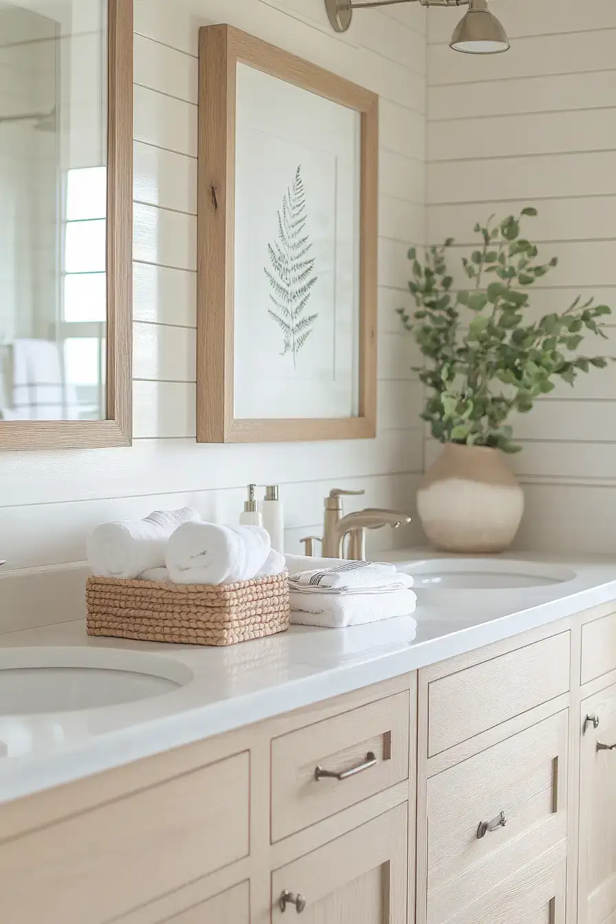 29 Beachy Bathroom Ideas That Keep the Salt-Air Feeling