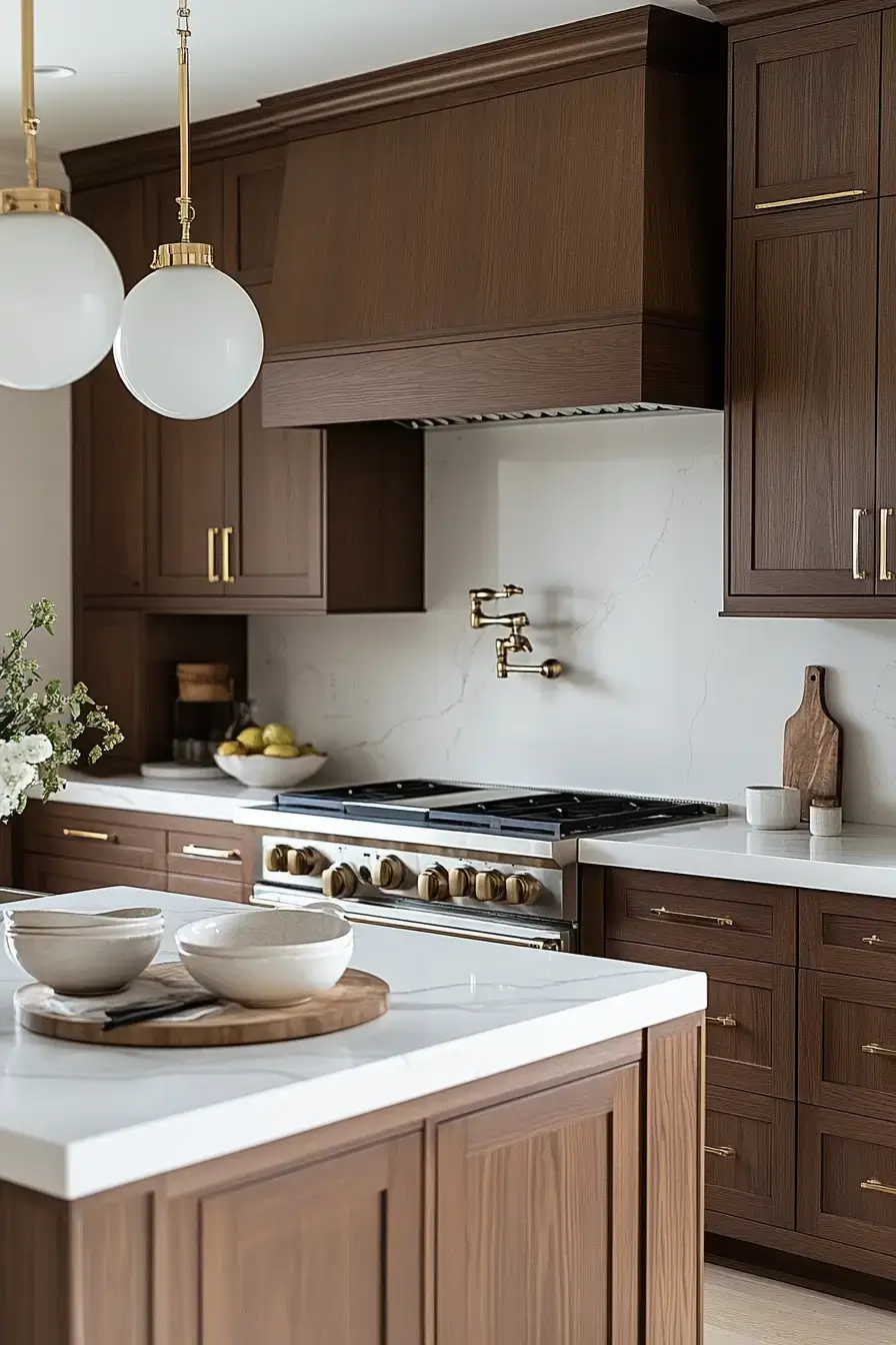 29 Stained Kitchen Cabinets Ideas That Let the Grain Do the Talking stained kitchen cabinets