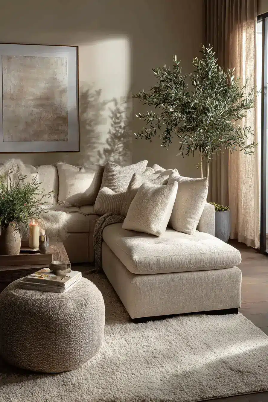 29 Warm Beige Living Room Ideas That Read Lived-In, Not Plain