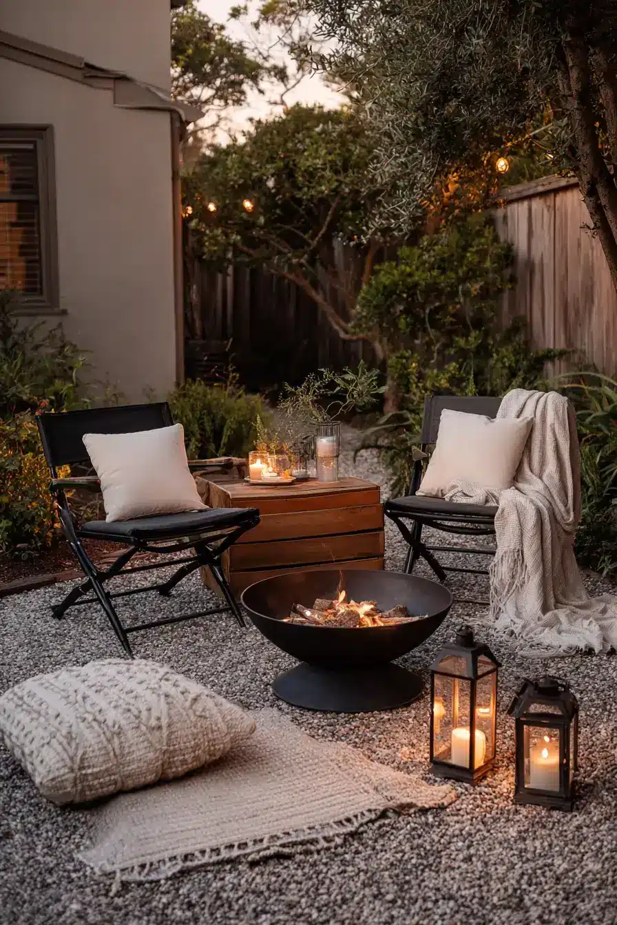 29 Fire Pit Ideas for a Backyard on a Budget With a Steel Bowl