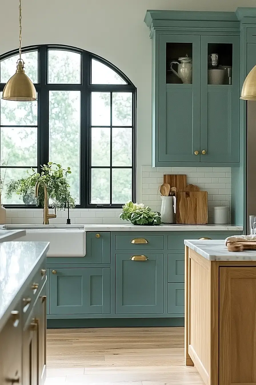 29 Two Toned Kitchen Cabinets Ideas with a Charcoal Base