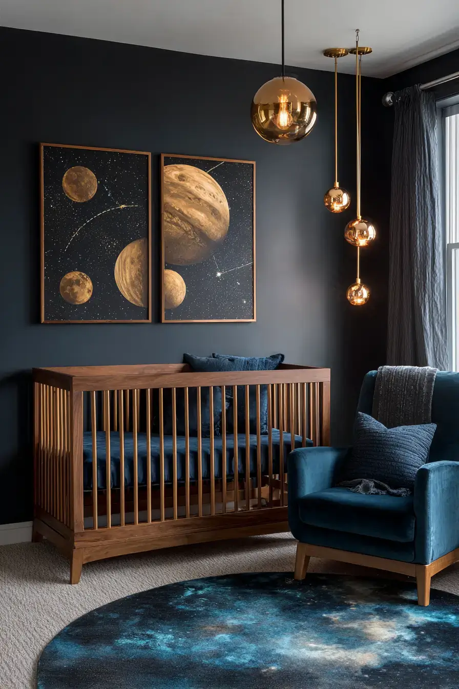 29 Space Themed Nursery Ideas a Little One Will Stargaze Over