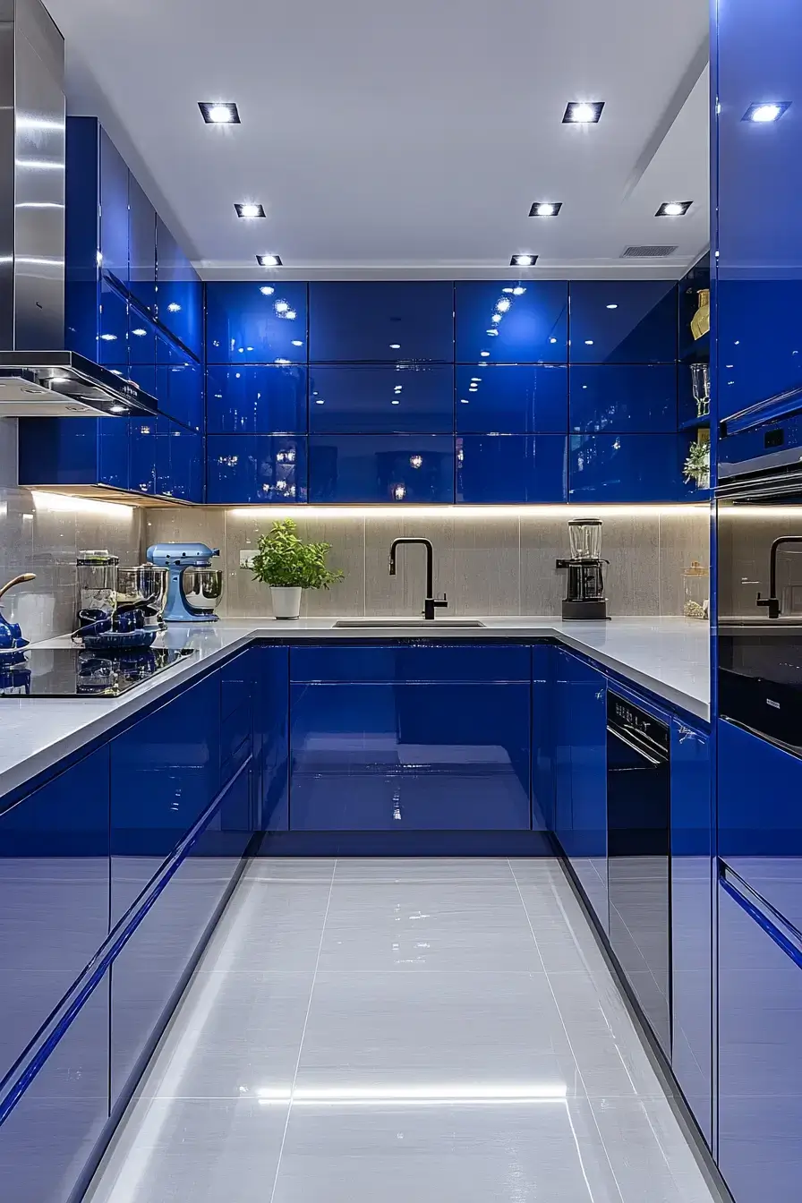 29 Aluminium Kitchen Cabinets Ideas for a Practical Modern Space
