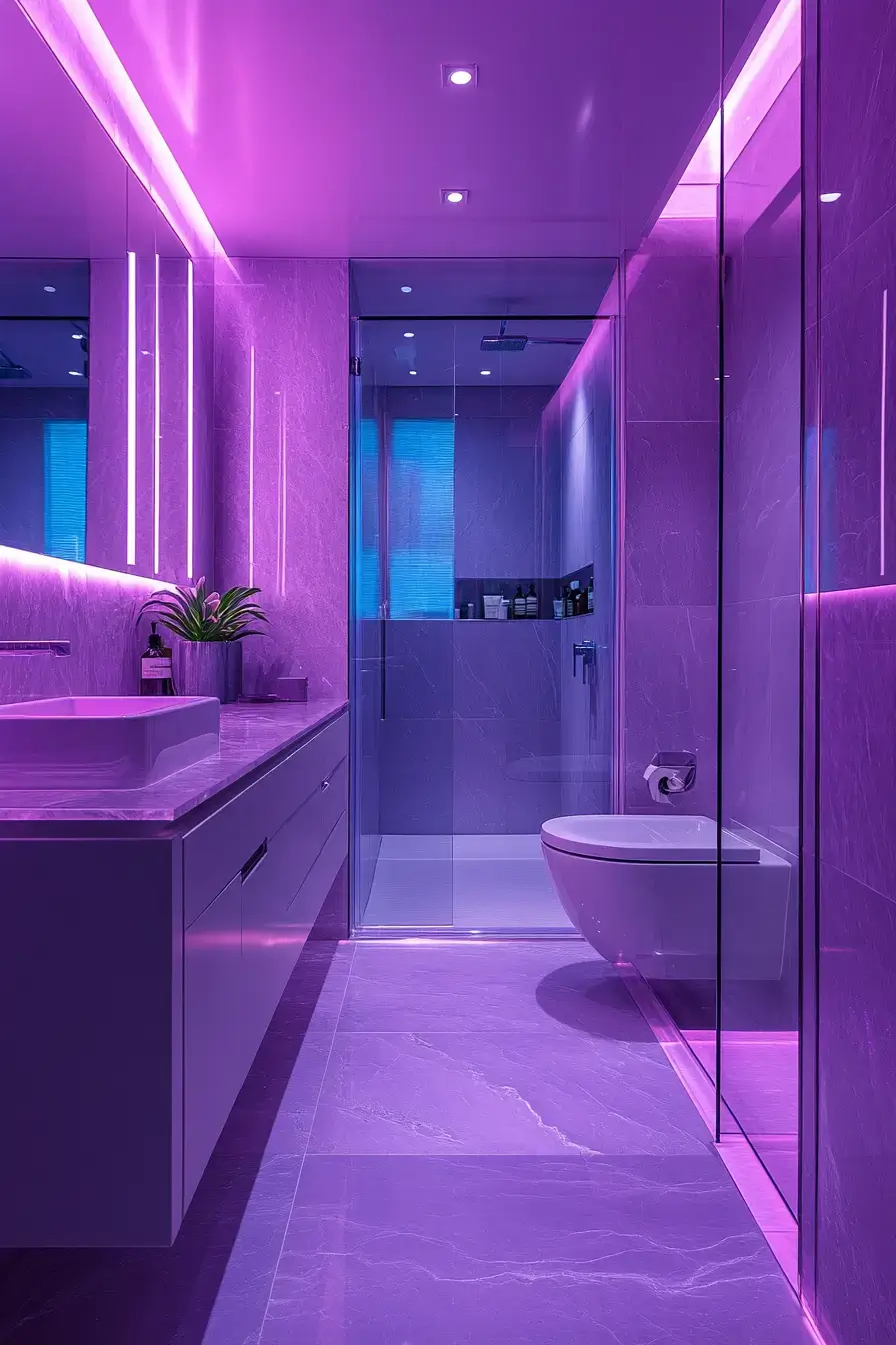 29 Purple Bathroom Ideas That Feel Like a Spa