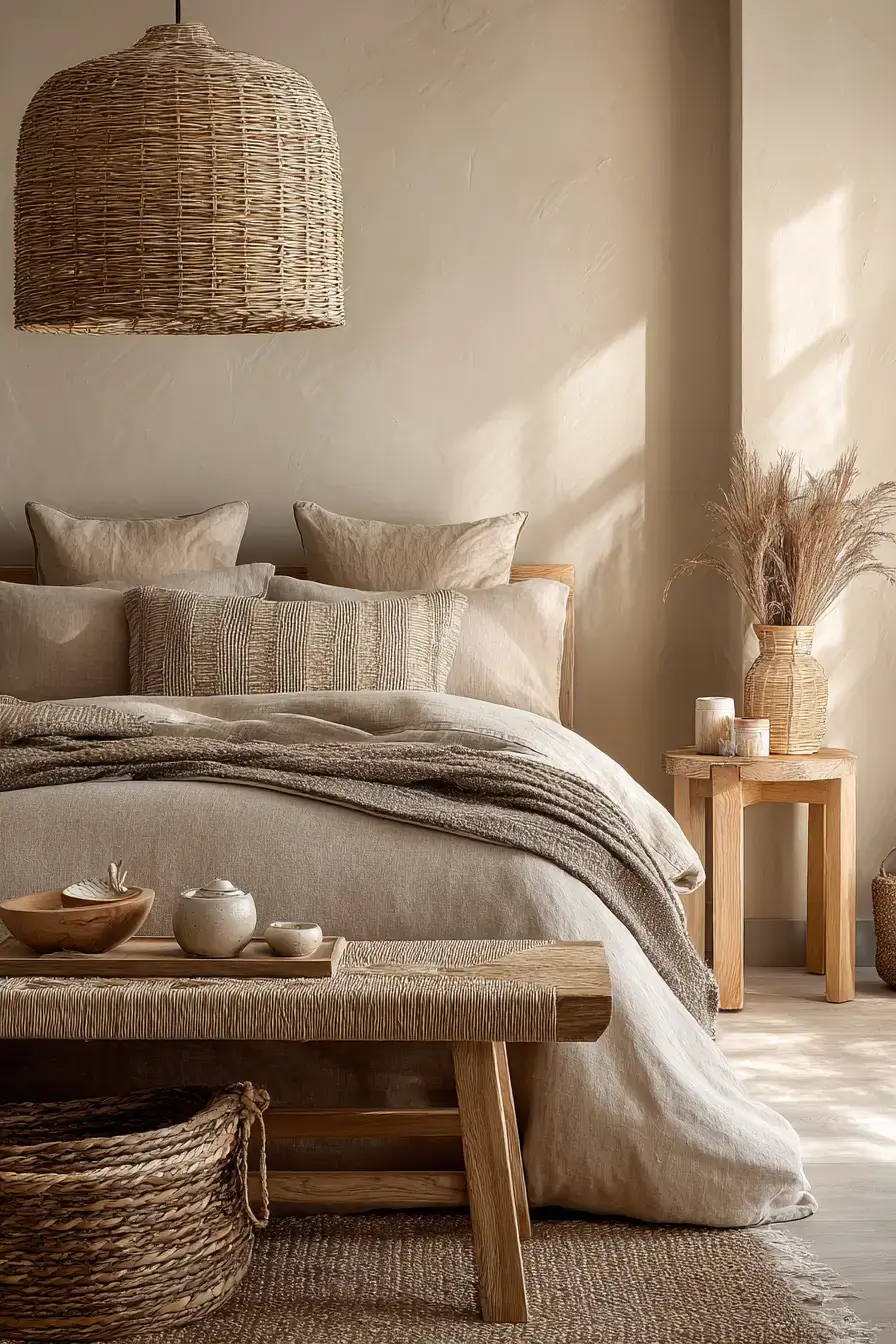 29 Warm Beige Bedroom Ideas for a Room That Calms You Down