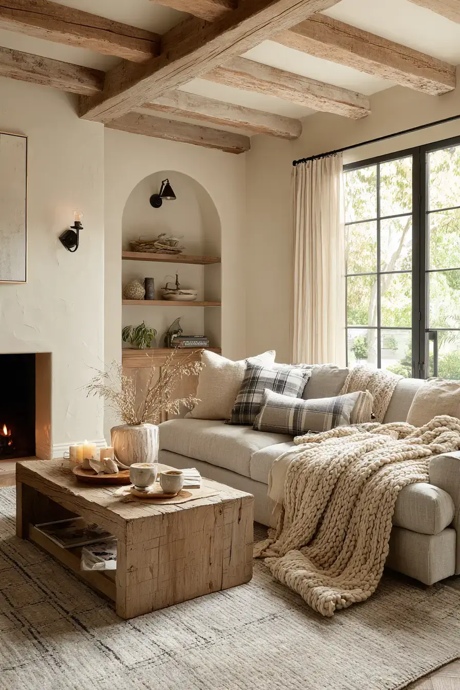 29 Warm Beige Living Room Ideas That Read Lived-In, Not Plain