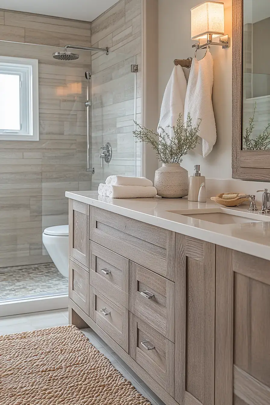 29 Beachy Bathroom Ideas That Keep the Salt-Air Feeling