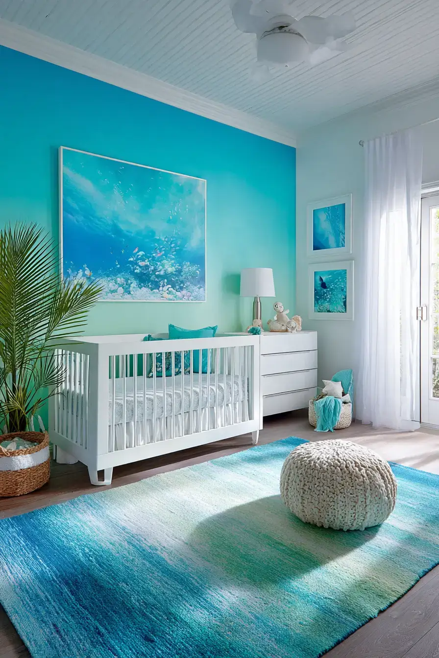 29 Ocean Themed Nursery Ideas for a Calm, Soothing Room
