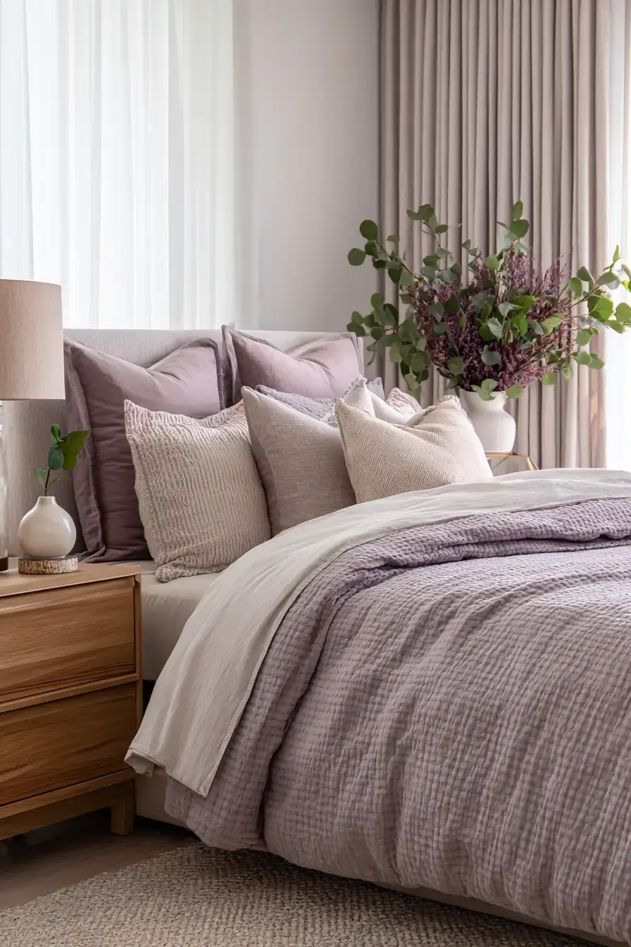 29 Purple Room Decor Ideas with a Plum Accent Wall