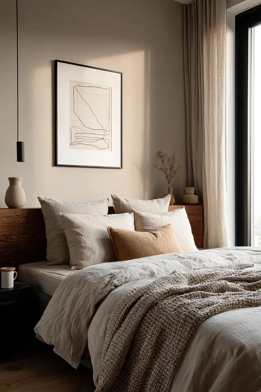 29 Warm Minimalist Bedroom Ideas That Still Feel Soft