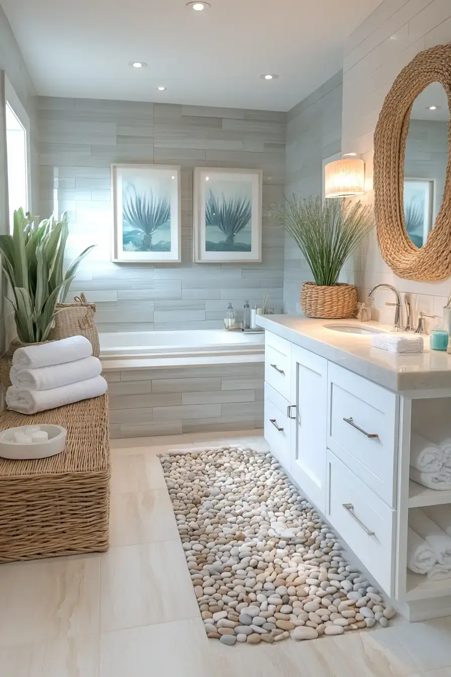 29 Ocean Themed Bathroom Ideas That Bring the Shore Indoors