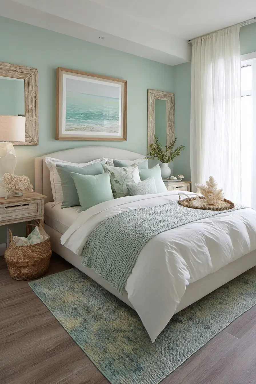 29 Beachy Bedroom Ideas for a Room That Breathes