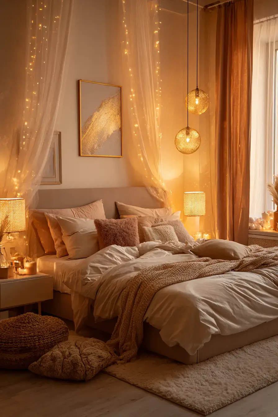 29 Warm Bedroom Ideas That Make the Cold Mornings Easier
