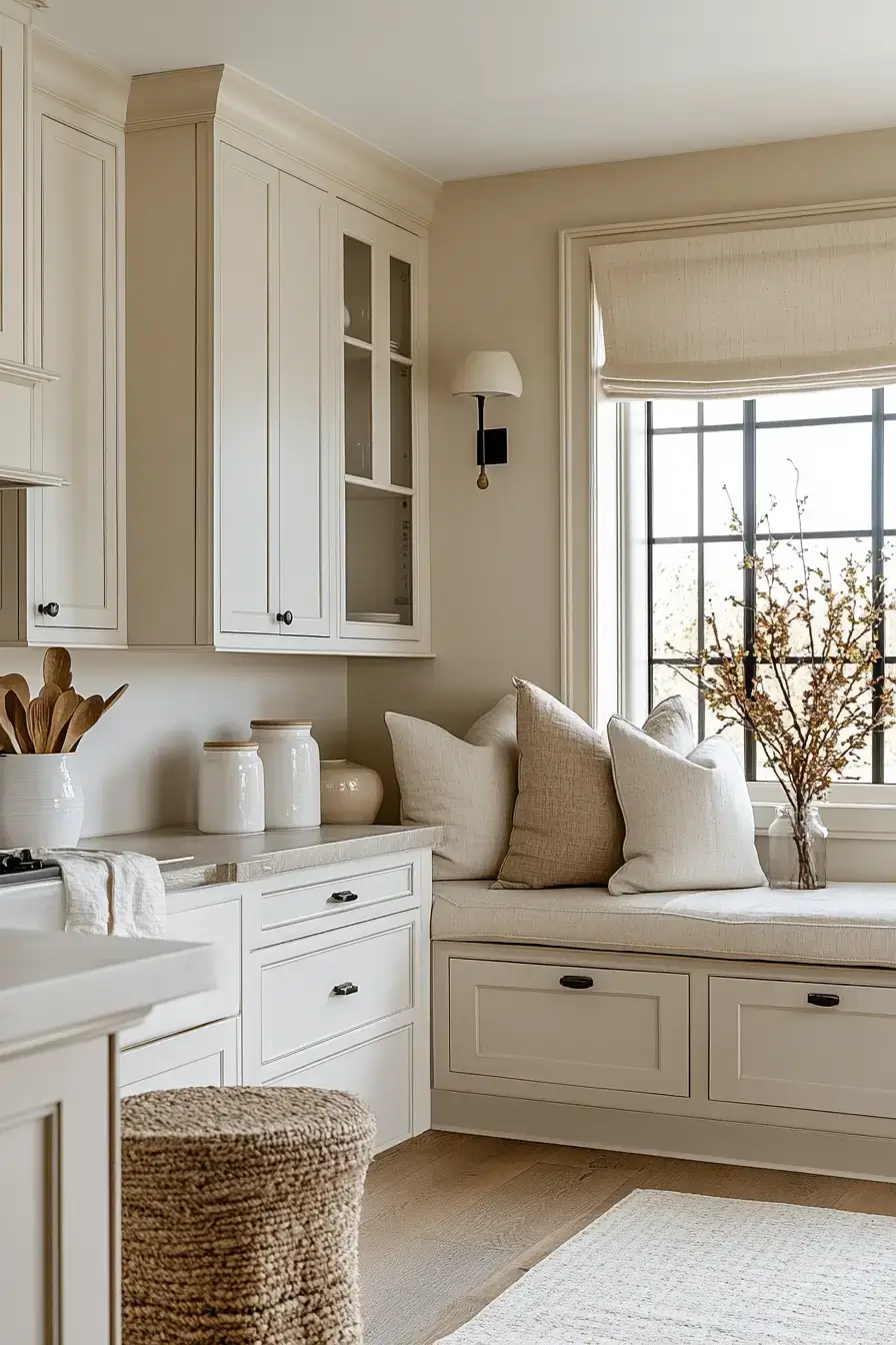 29 Farmhouse Kitchen With White Cabinets Ideas That Feel Lived-In