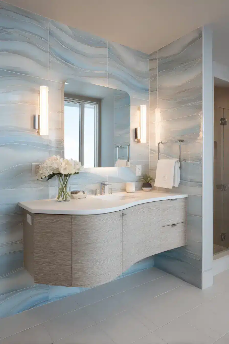 29 Beachy Bathroom Ideas That Keep the Salt-Air Feeling