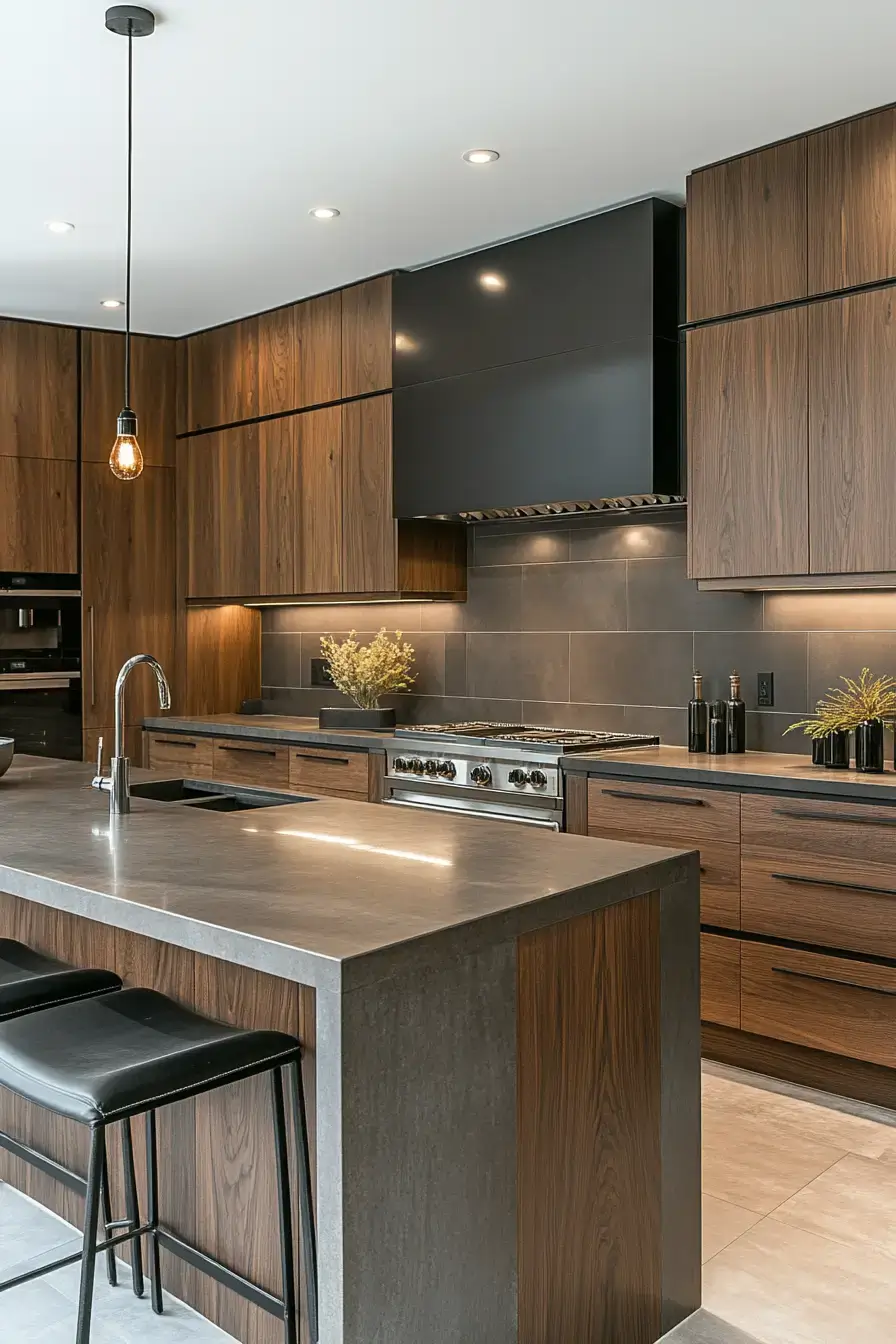 29 Stained Kitchen Cabinets Ideas That Let the Grain Do the Talking stained kitchen cabinets