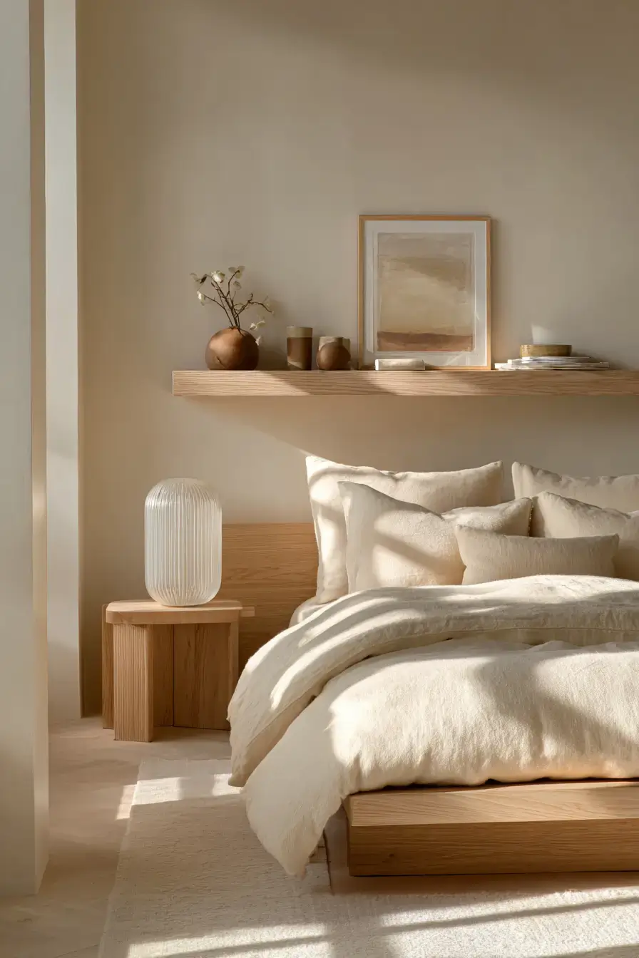 29 Warm Minimalist Bedroom Ideas That Still Feel Soft