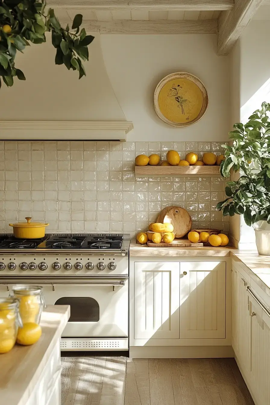 29 Lemon Themed Kitchen Ideas for a Bright, Cheerful Space