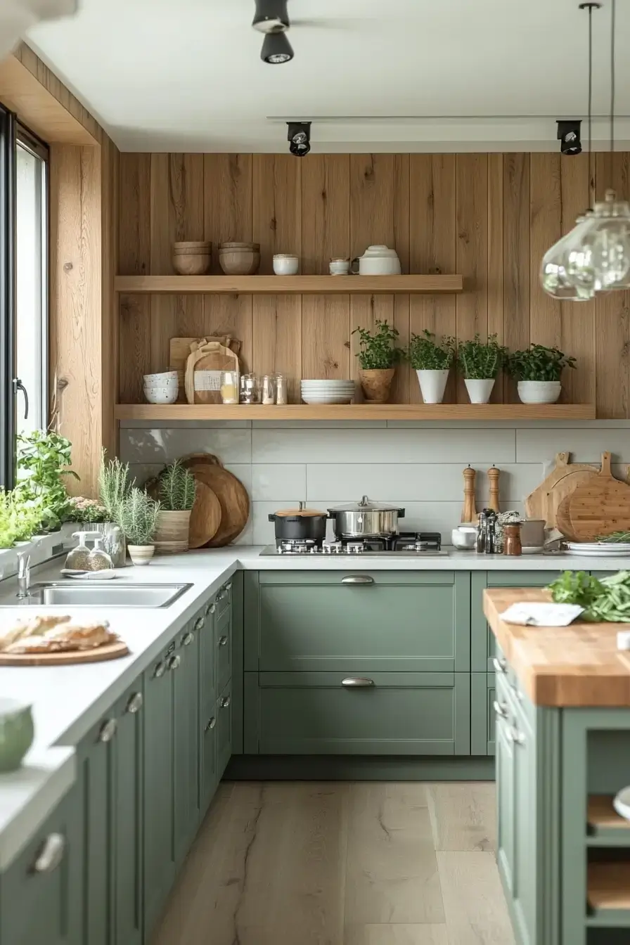 29 Sage Kitchen Cabinets Ideas for a Quiet, Real Kitchen