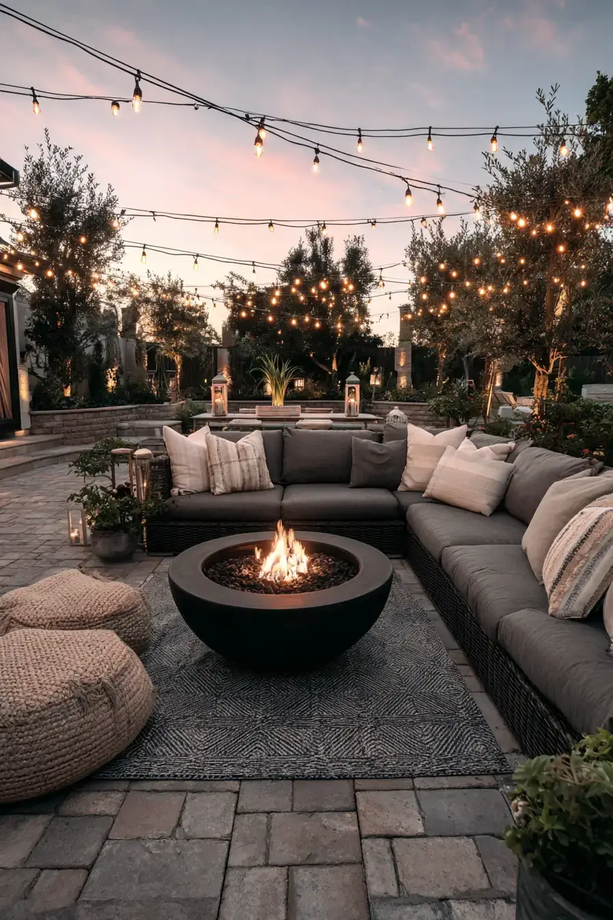 29 Fire Pit Ideas for a Backyard on a Budget With a Steel Bowl