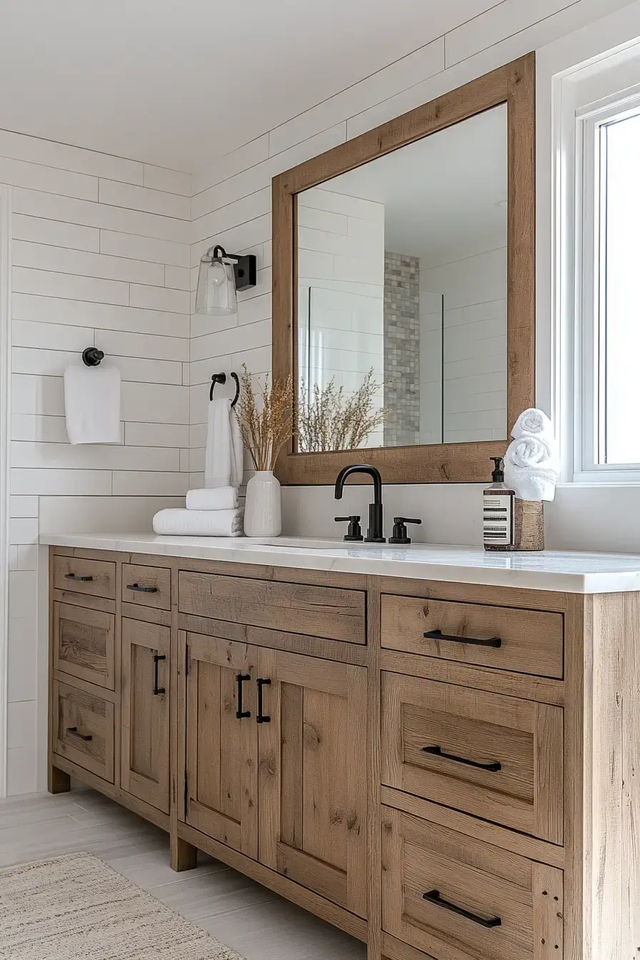 29 Beachy Bathroom Ideas That Keep the Salt-Air Feeling