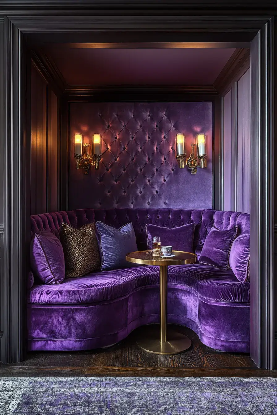 29 Purple Room Decor Ideas with a Plum Accent Wall