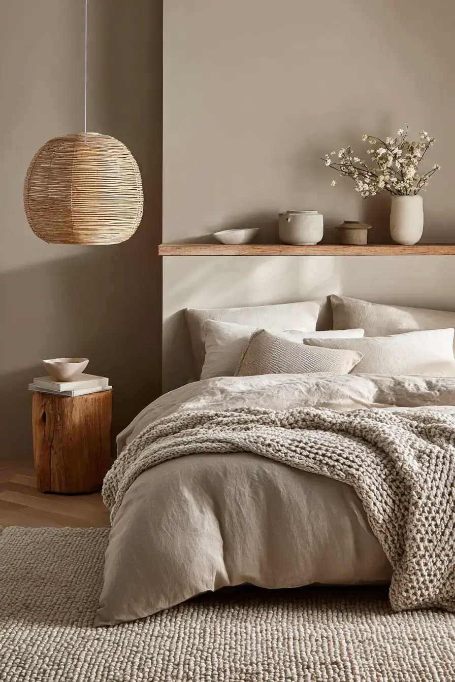 29 Warm Beige Bedroom Ideas for a Room That Calms You Down