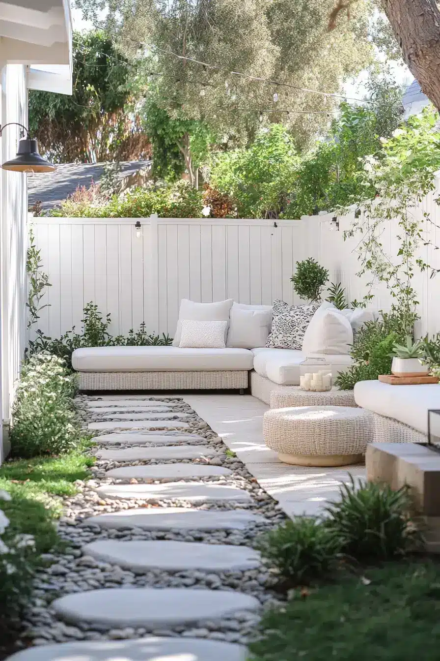 29 Backyard Fence Ideas with a Built-In Planter