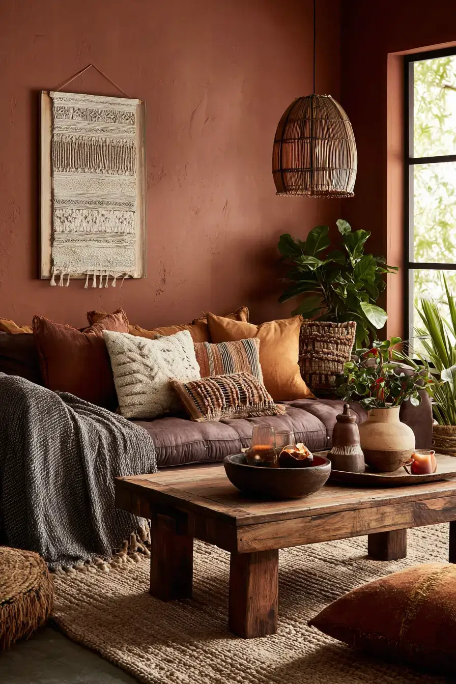 29 Warm Boho Living Room Ideas That Skip the Clichés