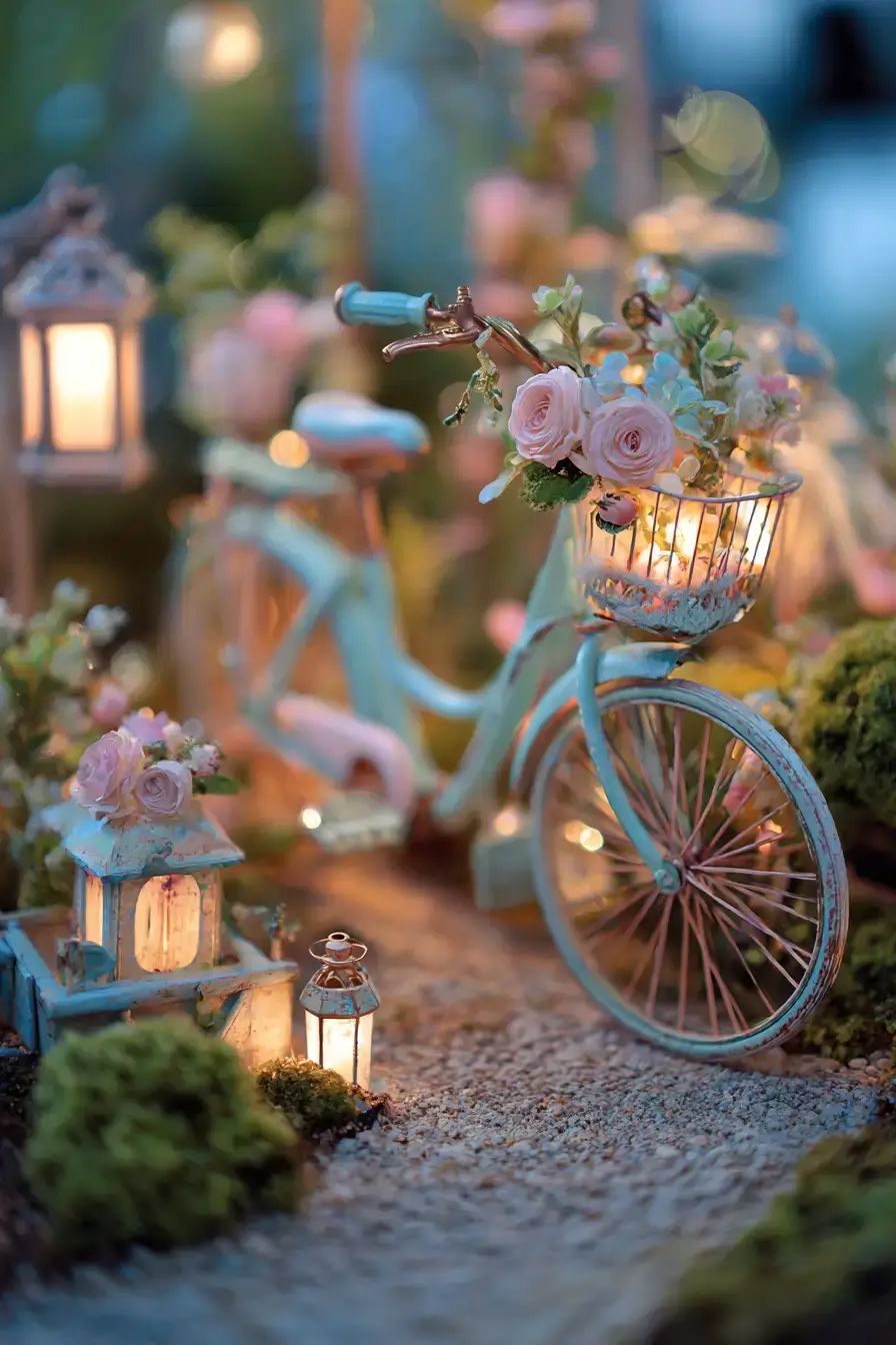 29 Bicycle Yard Decor Ideas for a Front Garden With Charm