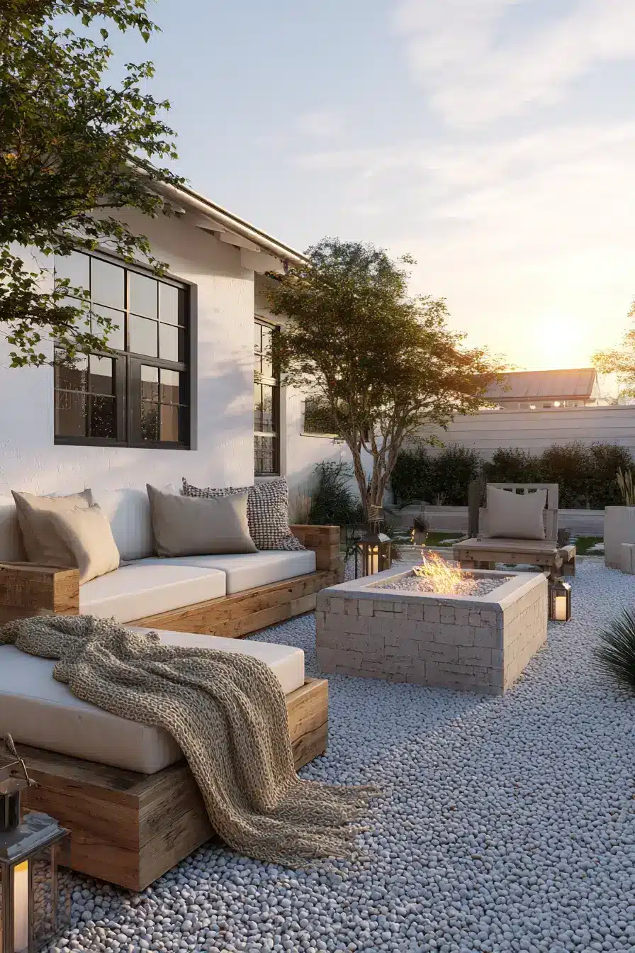 29 Fire Pit Ideas for a Backyard on a Budget With a Steel Bowl