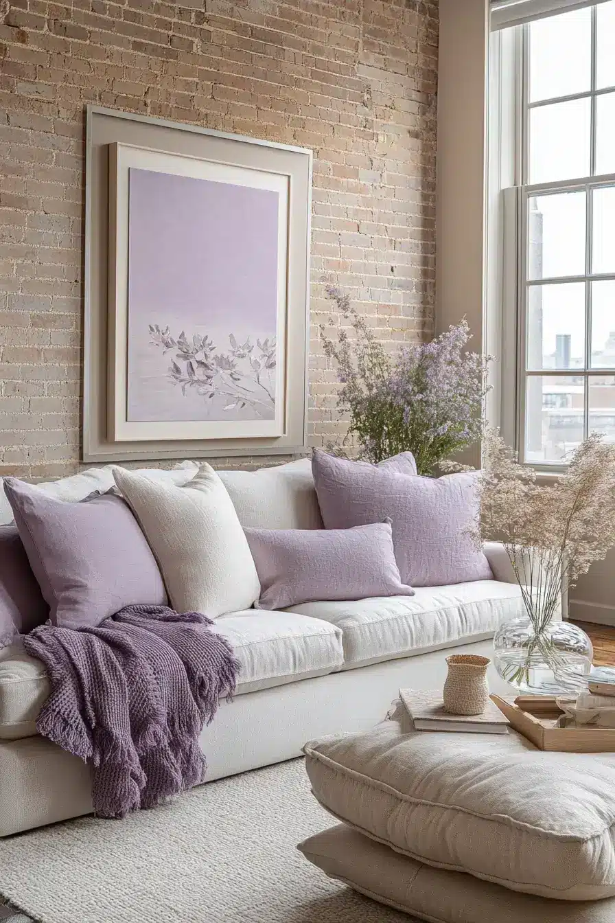 29 Purple Room Decor Ideas with a Plum Accent Wall
