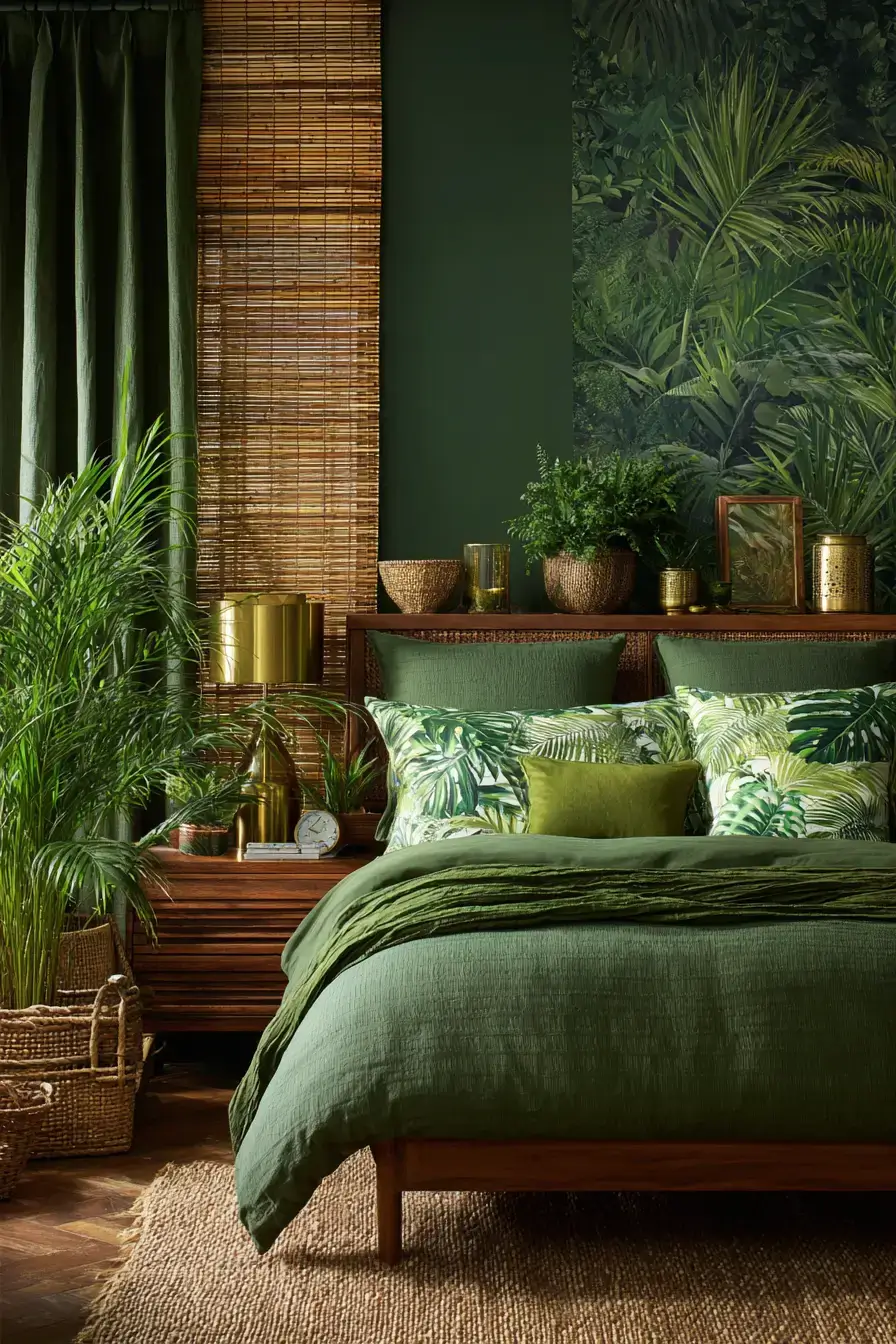 29 Nature Themed Bedroom Ideas That Keep the Outdoors Close