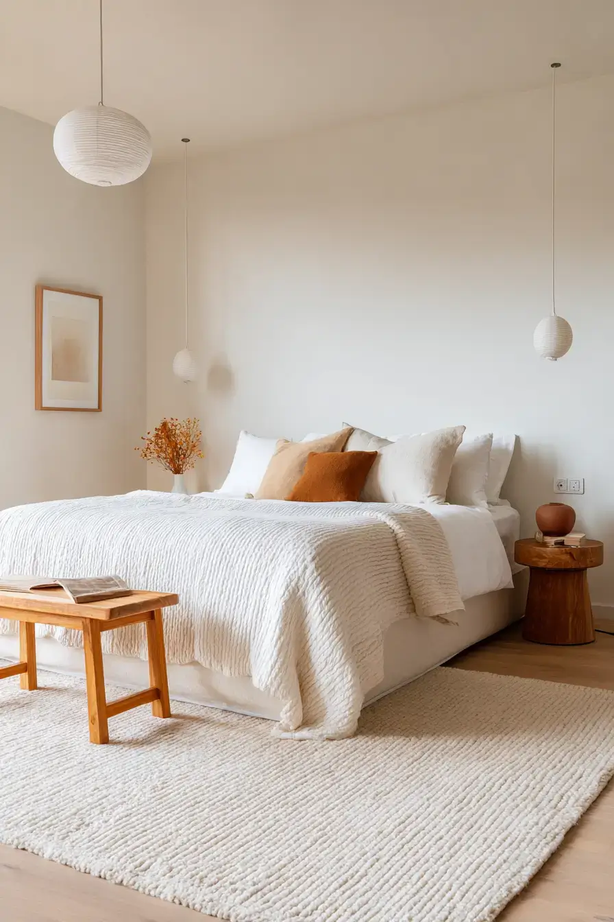29 Warm Minimalist Bedroom Ideas That Still Feel Soft