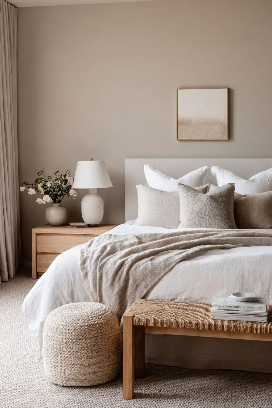 29 Warm Neutral Bedroom Ideas That Never Go Flat