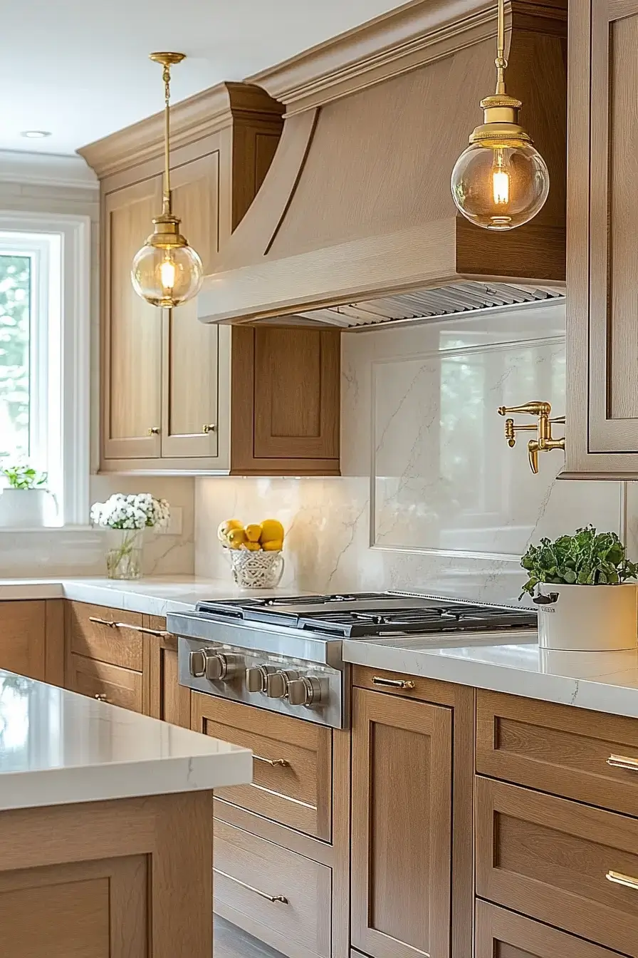29 Stained Kitchen Cabinets Ideas That Let the Grain Do the Talking stained kitchen cabinets