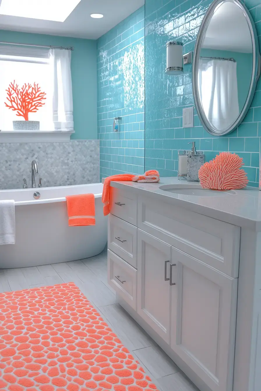 29 Ocean Themed Bathroom Ideas That Bring the Shore Indoors