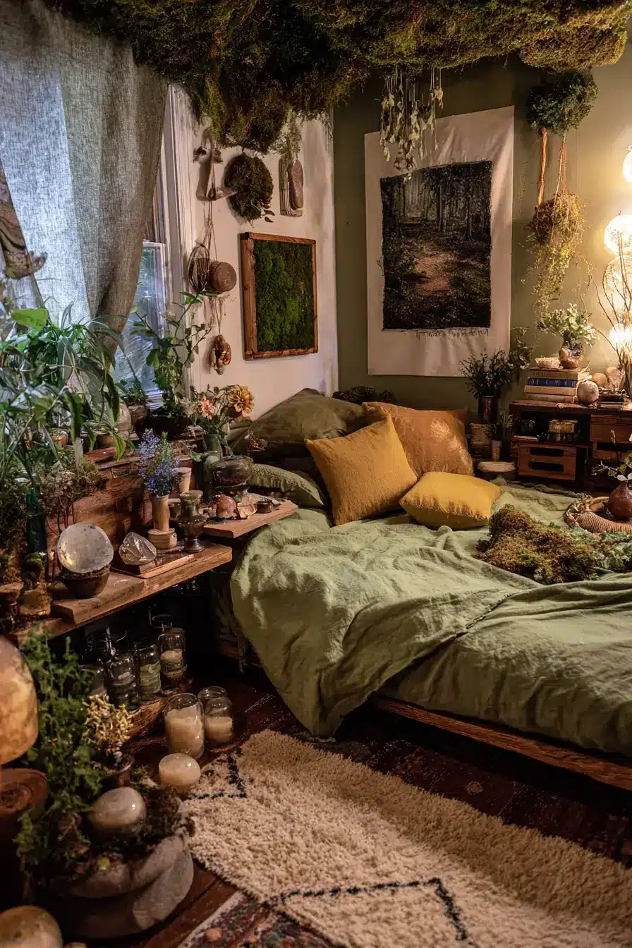 29 Nature Themed Bedroom Ideas That Keep the Outdoors Close