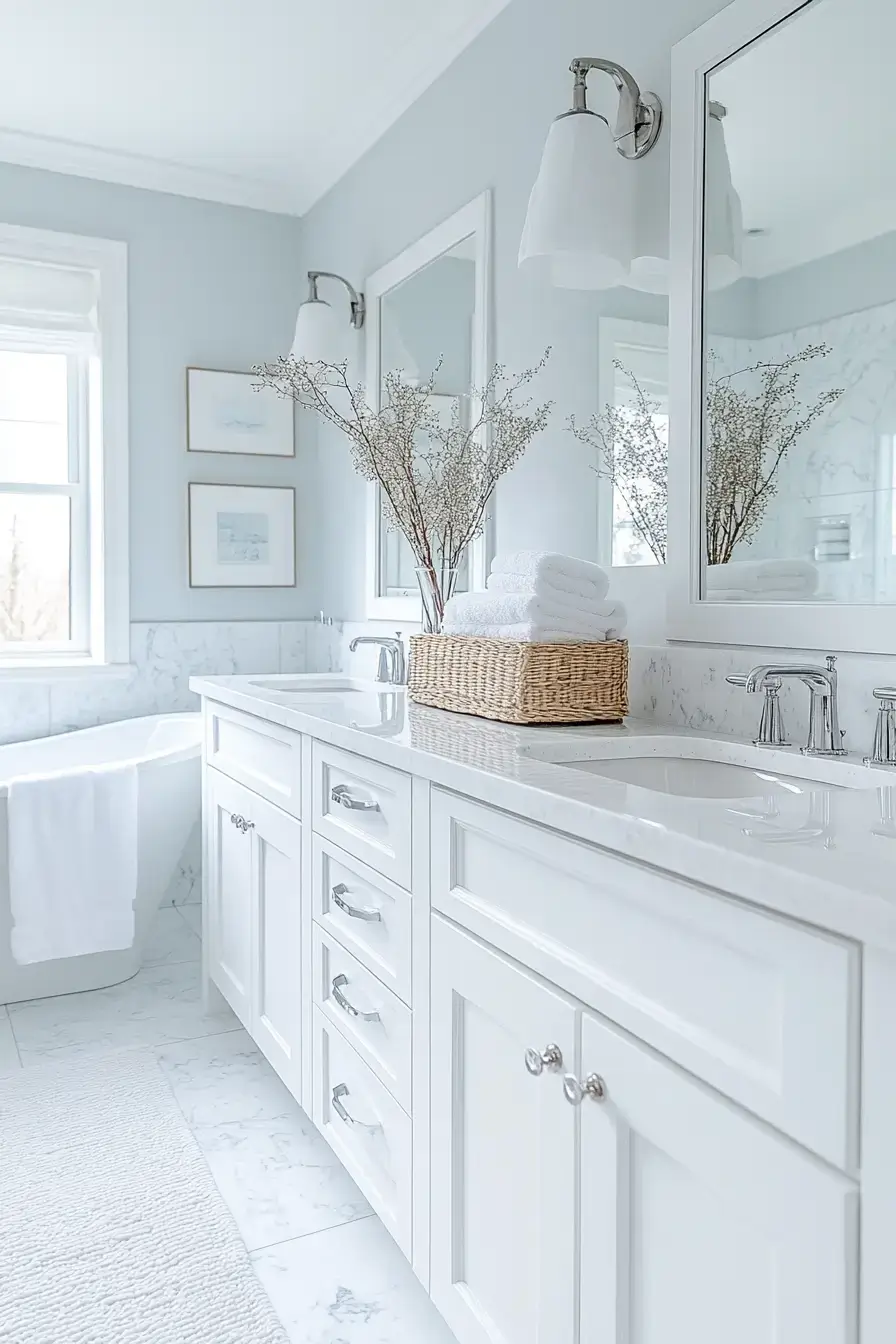 29 Beachy Bathroom Ideas That Keep the Salt-Air Feeling