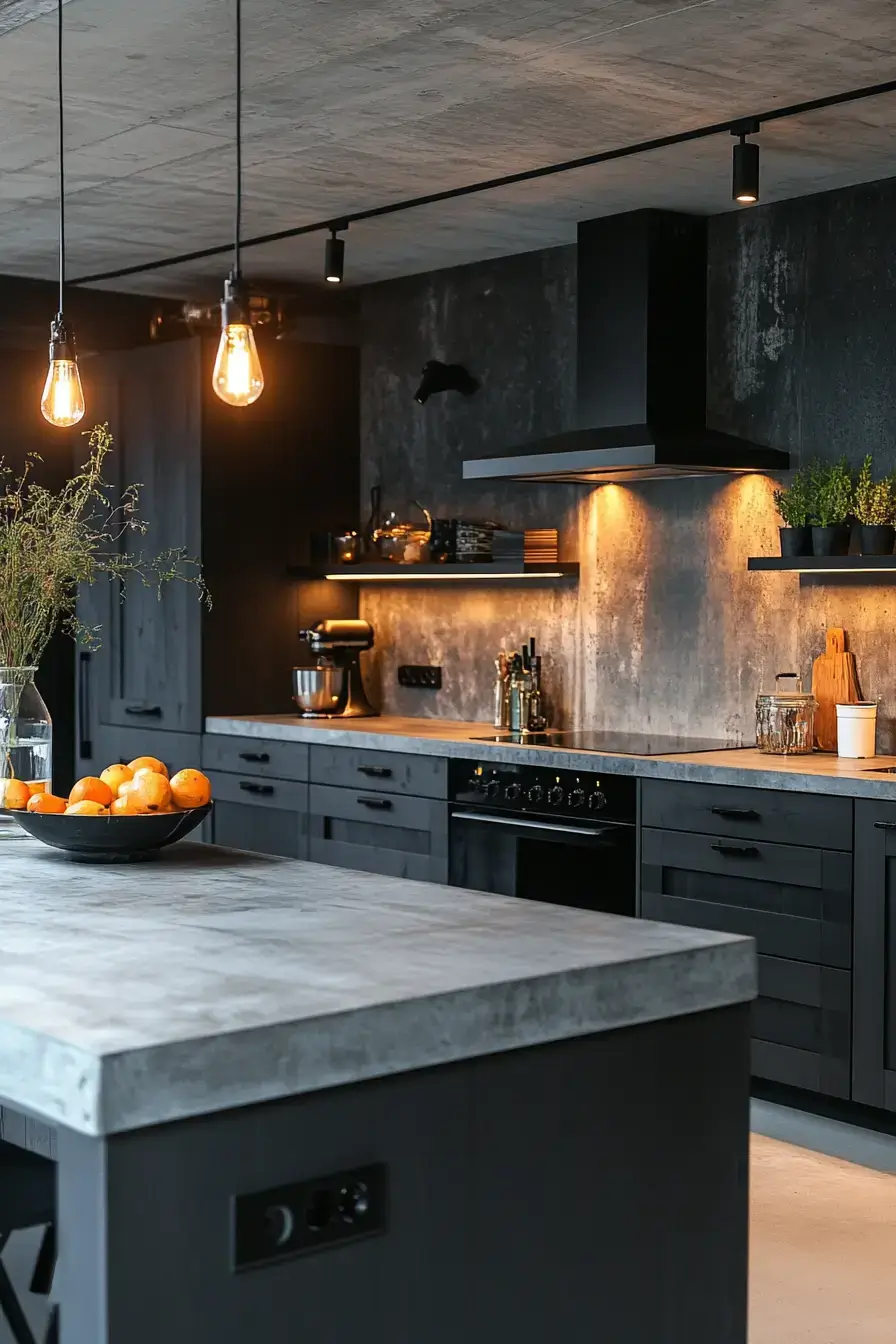 29 Shaker Kitchen Cabinets Ideas with Antique Brass Pulls