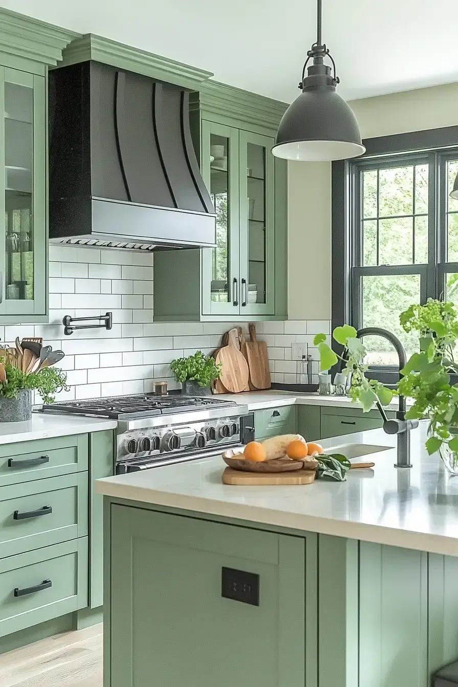 29 Sage Kitchen Cabinets Ideas for a Quiet, Real Kitchen