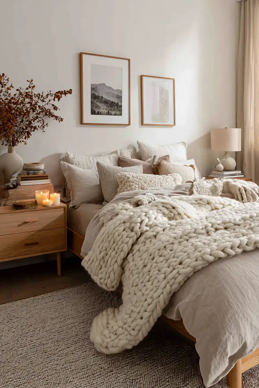 29 Warm Bedroom Ideas That Make the Cold Mornings Easier