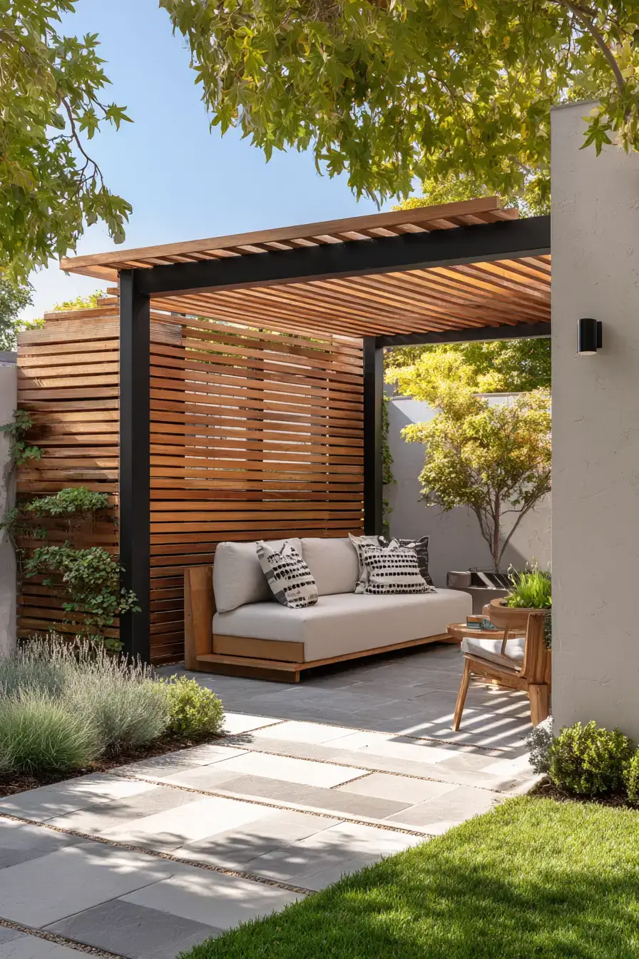 29 Backyard Fence Ideas with a Built-In Planter